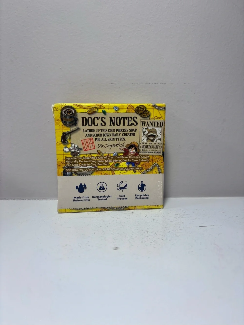 Dr Squatch Straw Hat Bricc Soap 5 Oz